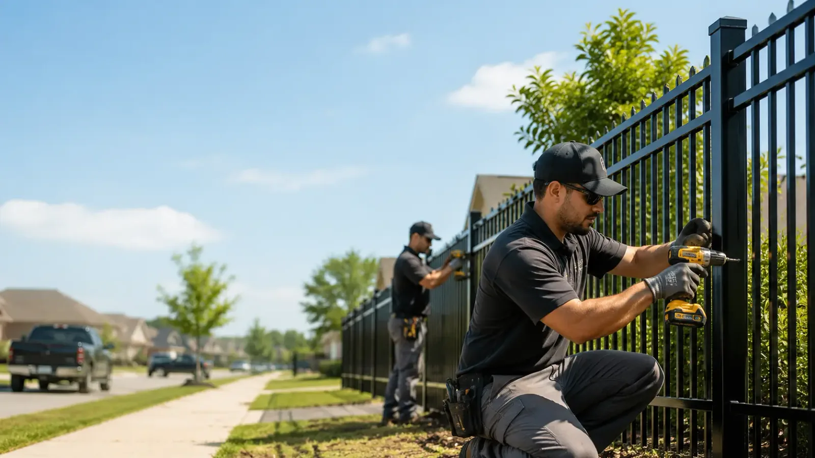 Metal Fence Installation in West Union, MN